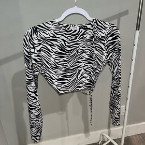 strappy zebra top COTTON:ON